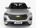 Chevrolet Traverse High Country 2022 3d model front view