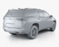 Chevrolet Traverse High Country 2022 3D 모델 