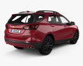 Chevrolet Equinox RS 2022 3d model back view