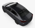 Chevrolet Onix Plus Redline CN-spec sedan 2022 3d model top view