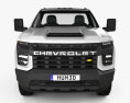 Chevrolet Silverado 3500 Single Cab Chassis 84CA 2021 3d model front view