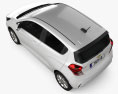 Chevrolet Spark 2022 3d model top view