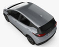 Chevrolet Bolt EV 2022 3d model top view