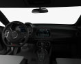 Chevrolet Camaro SS with HQ interior and engine 2022 3d model dashboard