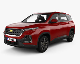 Chevrolet Captiva with HQ interior 2021 3D model