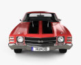 Chevrolet Chevelle SS 454 hardtop coupe 1971 3d model front view