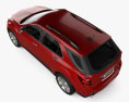Chevrolet Equinox LTZ with HQ interior 2010 3d model top view