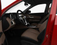 Chevrolet Equinox LTZ with HQ interior 2010 3d model seats