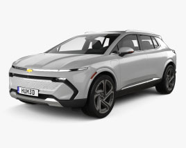 Chevrolet Equinox EV LT 2023 3D model