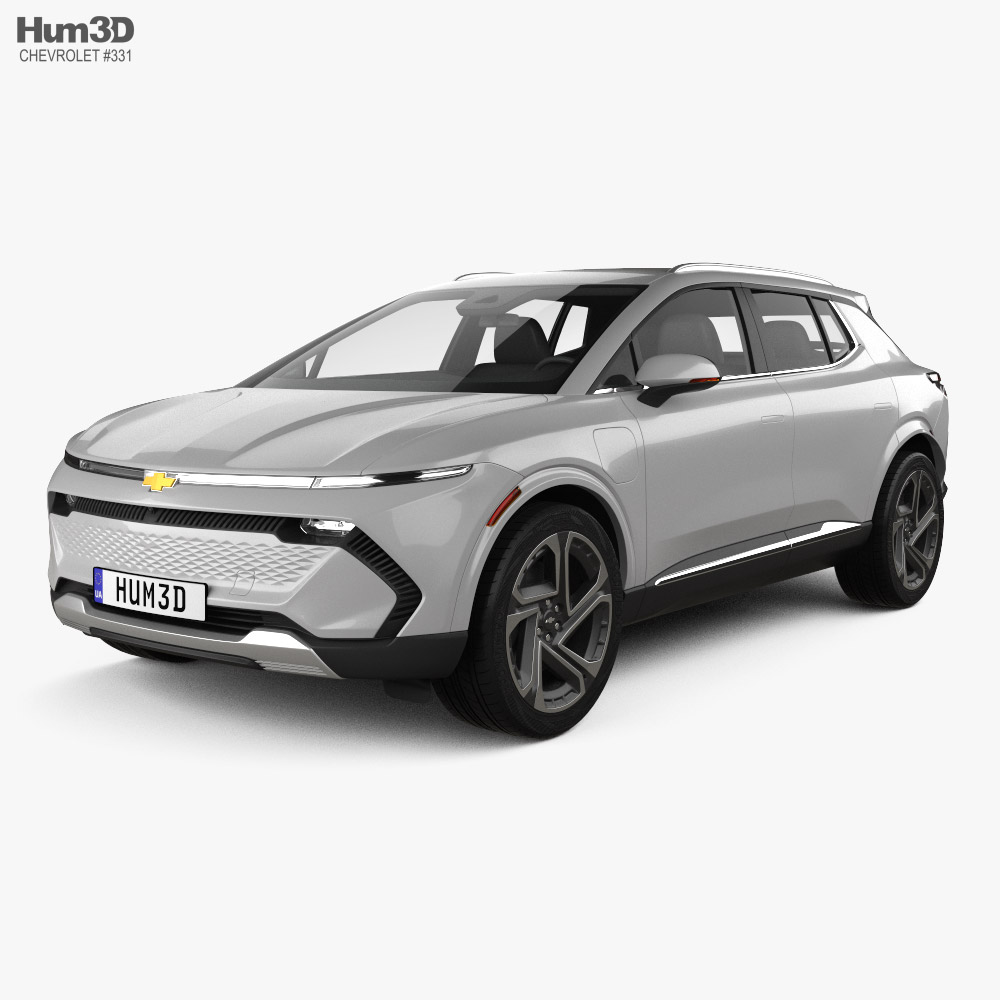 Chevrolet Equinox EV LT 2023 3D模型