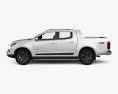Chevrolet S10 Double Cab HighCountry 2020 3d model side view