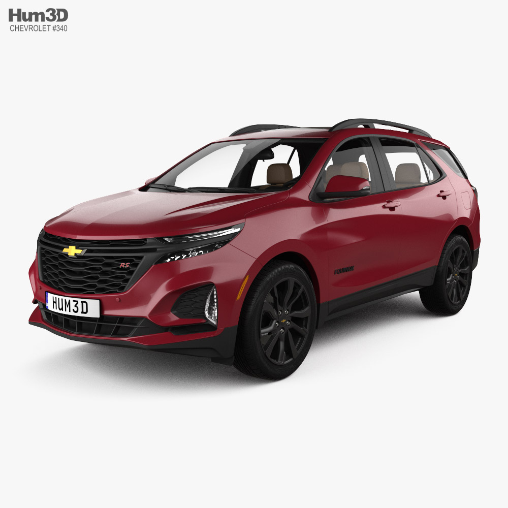 Chevrolet Equinox RS with HQ interior 2020 3D model