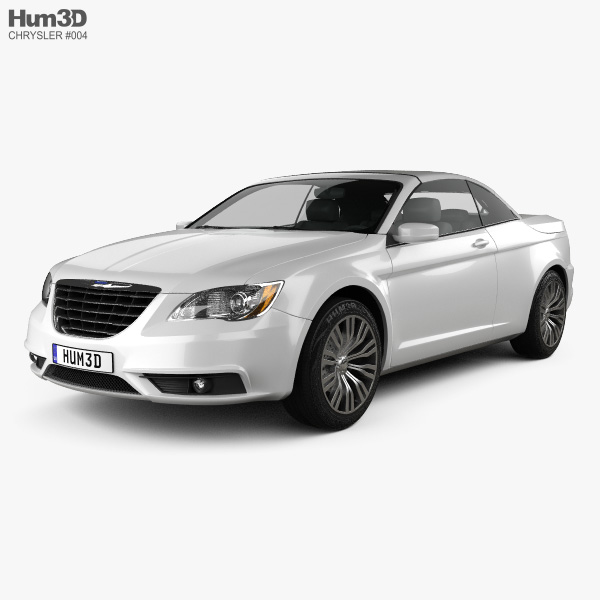 Chrysler 200 convertible 2015 3D model