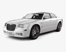 Chrysler 300C sedan 2010 3D model