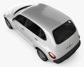 Chrysler PT Cruiser 2010 3D-Modell Draufsicht