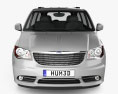 Chrysler Town Country 2012 3d model front view