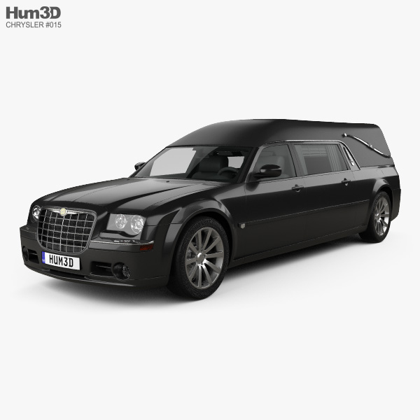 Chrysler 300C Hearse 2010 3D model