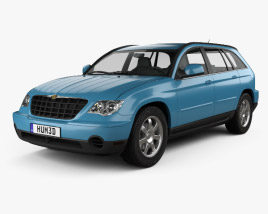 3D model of Chrysler Pacifica 2010