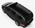 Chrysler Aspen 2009 3D模型 顶视图