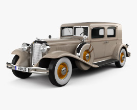 3D model of Chrysler Imperial Close Coupled Седан 1931