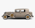 Chrysler Imperial Close Coupled sedan 1931 3d model side view