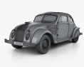 Chrysler Imperial Airflow 1934 3Dモデル wire render