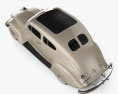 Chrysler Imperial Airflow 1934 3D-Modell Draufsicht