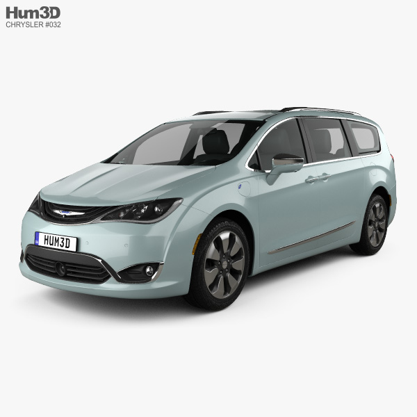 Chrysler Pacifica hybrid 2020 3D model