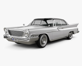 Chrysler Newport 2-door hardtop 1961 3D model