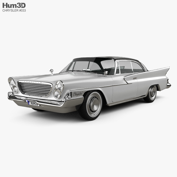 Chrysler Newport 2-door hardtop 1961 3D model