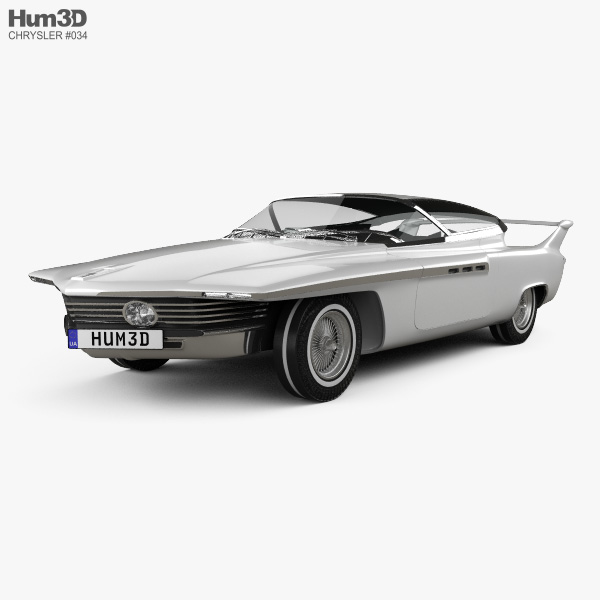 Chrysler TurboFlite 1961 3D модель