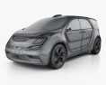 Chrysler Portal 2020 3d model wire render