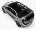 Chrysler Portal 2020 3d model top view