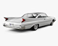 Chrysler Saratoga hardtop coupe 1960 3d model back view
