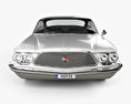Chrysler Saratoga hardtop coupe 1960 3d model front view