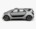Chrysler Portal with HQ interior 2020 3d model side view