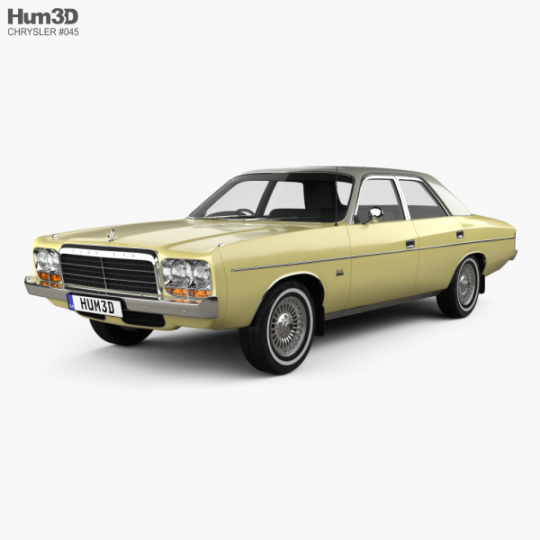 Chrysler Valiant Regal 1978 3D model
