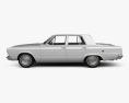 Chrysler Valiant 1966 3d model side view