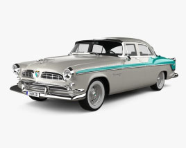 Chrysler Windsor Deluxe sedan 1955 3D model
