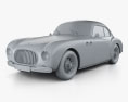 Cisitalia 202 1946 3D-Modell clay render