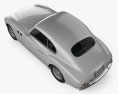 Cisitalia 202 mit Innenraum 1946 3D-Modell Draufsicht