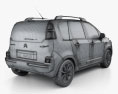 Citroen C3 Picasso 2014 Modelo 3d