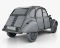 Citroen 2CV 1973 3Dモデル