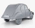 Citroen 2CV 1973 3Dモデル