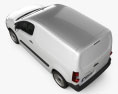 Citroen Berlingo 厢式货车 L1 2011 3D模型 顶视图