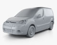 Citroen Berlingo Kastenwagen L1 2011 3D-Modell clay render