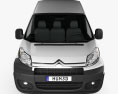 Citroen Jumpy 厢式货车 L2H2 2011 3D模型 正面图