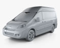 Citroen Jumpy Kastenwagen L2H2 2011 3D-Modell clay render
