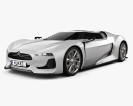 Citroen GT with HQ interior 2008 3D model