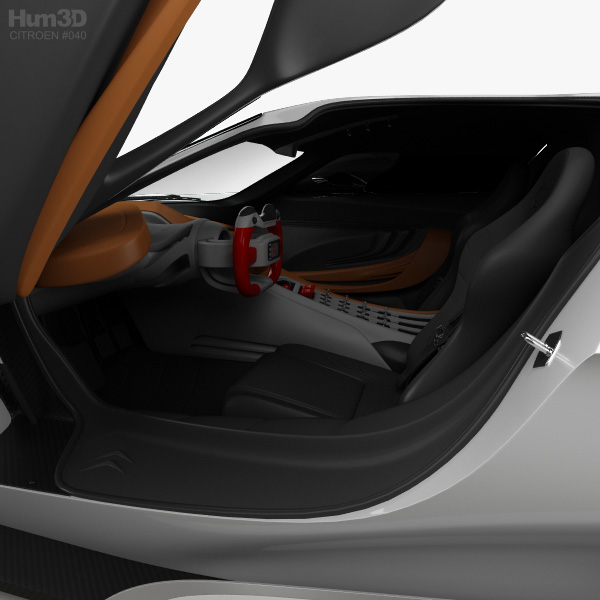 Citroen Gt With Hq Interior 08 3d Model Vehicles On Hum3d